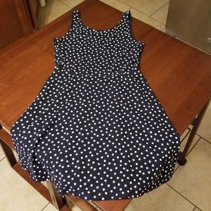 Polka dot Divided dress